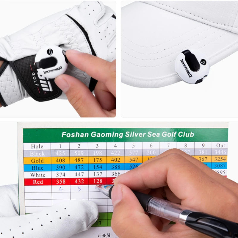 Mini Golf Scorer Carrying Convenient Hat Clip Glove Clip 1 Pcs Color Random JFQ006